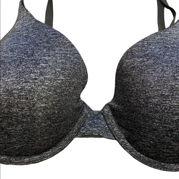 Victoria’s secret Uplift Semi Demi Bra Womens Size 32C, Heather Gray - Picture 5 of 8